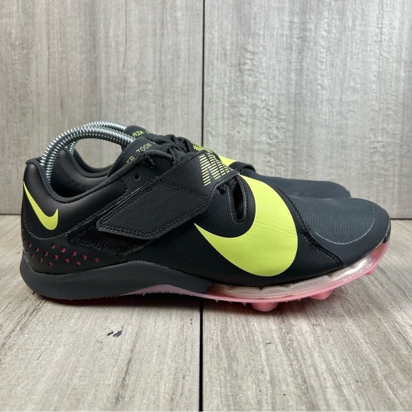 Nike Air Zoom LJ Elite Long Jump Track Field Spike ct0079-001 Mens Size 8 8.5 9 - Picture 3 of 13